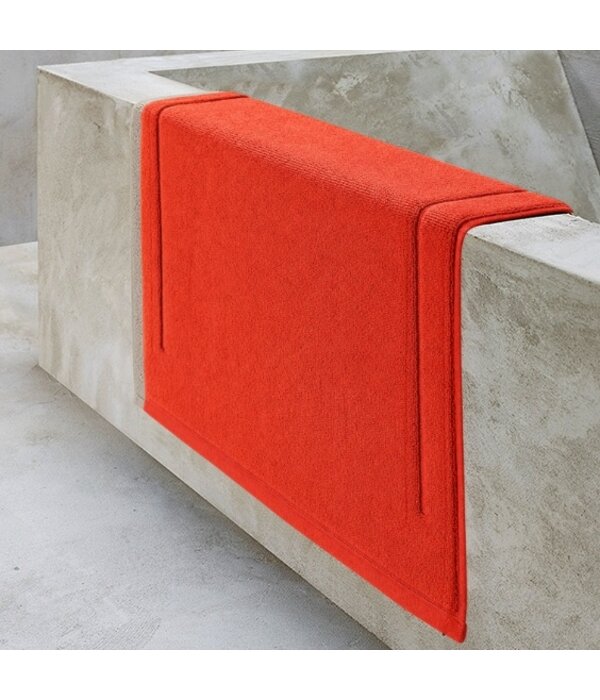 De Witte Lietaer Excellence oranje badmat, spicy orange,  in 3 maten