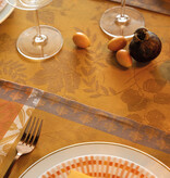 Le Jacquard Français tafellinnen Manor orange