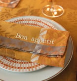 Le Jacquard Français tafellinnen Manor orange