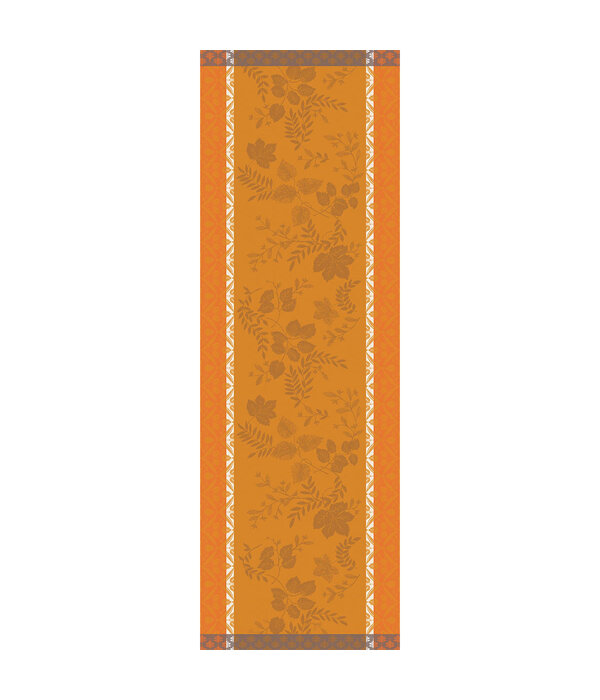 Le Jacquard Français tafellinnen Manor orange