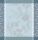 Le Jacquard Français gecoat tafellinnen Manor lane blue