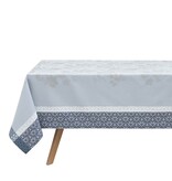 Le Jacquard Français gecoat tafellinnen Manor lane blue