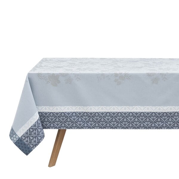 gecoat tafellinnen Manor lane blue