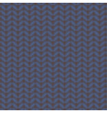 Le Jacquard Français tafellinnen Sulawesi blue