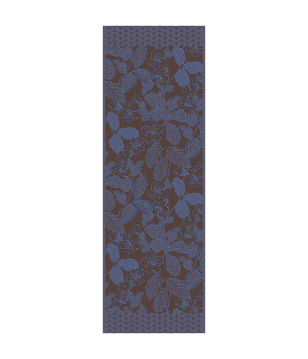 Le Jacquard Français tafellinnen Sulawesi blue