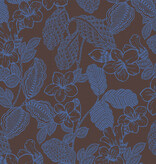 Le Jacquard Français tafellinnen Sulawesi blue