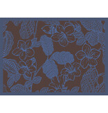 Le Jacquard Français tafellinnen Sulawesi blue