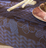 Le Jacquard Français tafellinnen Sulawesi blue