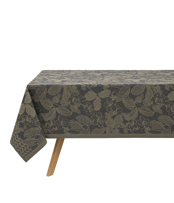 Le Jacquard Français tafellinnen Sulawesi green