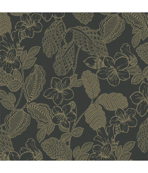 Le Jacquard Français tafellinnen Sulawesi green