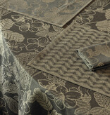 Le Jacquard Français tafellinnen Sulawesi green