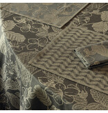 Le Jacquard Français tafellinnen Sulawesi green