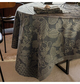 Le Jacquard Français tafellinnen Sulawesi green
