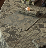 Le Jacquard Français tafellinnen Sulawesi green