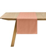 Le Jacquard Français gecoat tafellinnen Vegetal mood orange, 100% katoen, vanaf