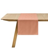 Le Jacquard Français gecoat tafellinnen Vegetal mood orange, 100% katoen, vanaf