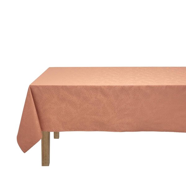 gecoat tafellinnen Vegetal mood orange, 100% katoen, vanaf