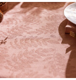 Le Jacquard Français gecoat tafellinnen Vegetal mood orange, 100% katoen, vanaf