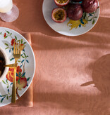 Le Jacquard Français gecoat tafellinnen Vegetal mood orange, 100% katoen, vanaf