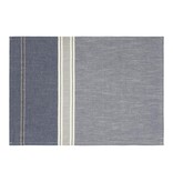 Le Jacquard Français Dune blue tafellaken, 92% katoen en 8% linnen