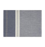 Le Jacquard Français Dune blue tafellaken, 92% katoen en 8% linnen