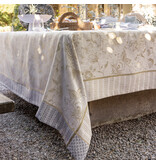 Le Jacquard Français Été indien beige tafellinnen, 100% linnen