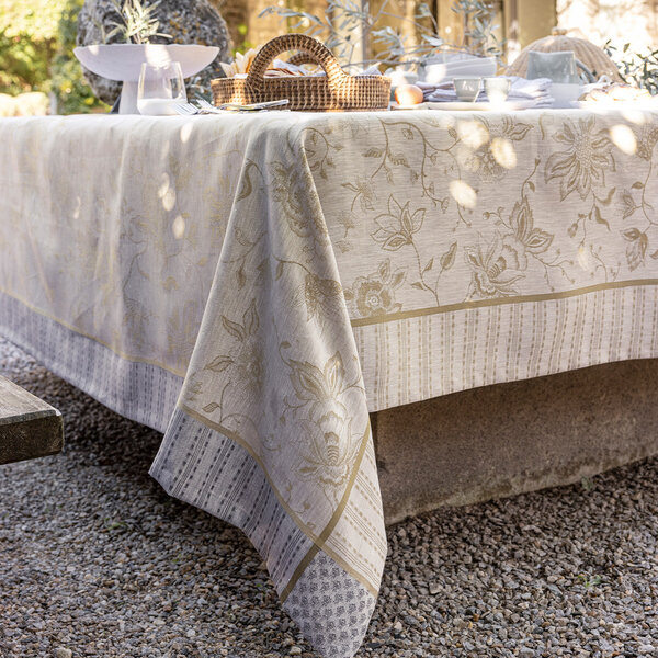 Été indien beige tafellinnen