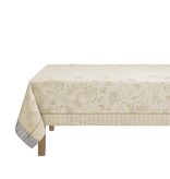 Le Jacquard Français Été indien beige tafellinnen, 100% linnen