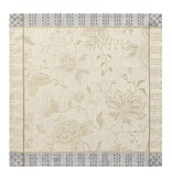 Le Jacquard Français Été indien beige tafellinnen, 100% linnen