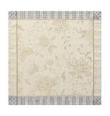 Le Jacquard Français Été indien beige tafellinnen, 100% linnen