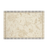 Le Jacquard Français Été indien beige tafellinnen, 100% linnen