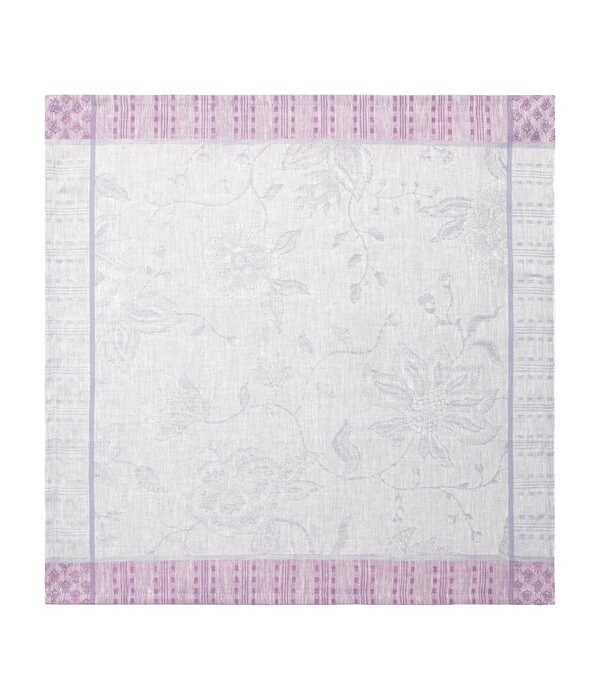 Le Jacquard Français Été indien purple tafellinnen, 100% linnen