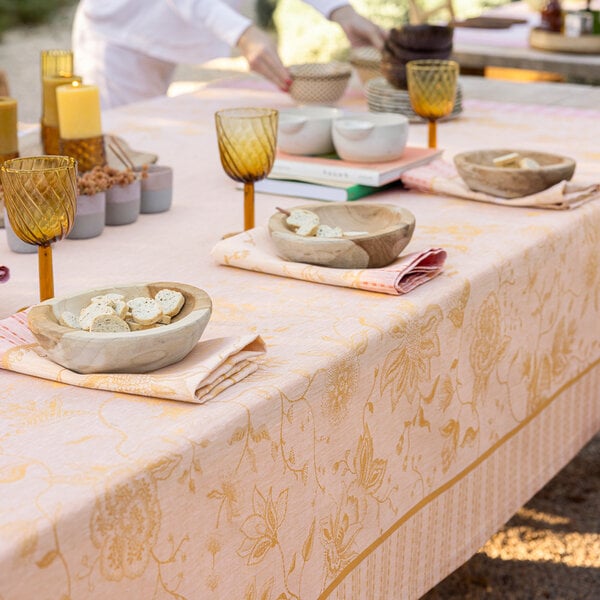 Été indien orange tafellinnen, vanaf