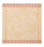 Le Jacquard Français Été indien orange tafellinnen, 100% linnen