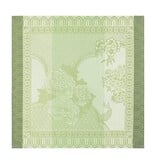 Le Jacquard Français tafellinnen Promenade Impériale green