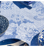 Le Jacquard Français tafellinnen Promenade Impériale blue