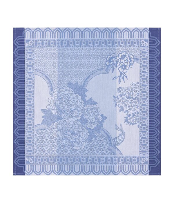 Le Jacquard Français Promenade Impériale blue gecoat tafellinnen