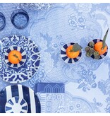 Le Jacquard Français Promenade Impériale blue gecoat tafellinnen
