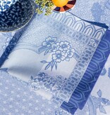 Le Jacquard Français Promenade Impériale blue gecoat tafellinnen