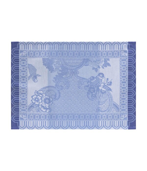 Le Jacquard Français Promenade Impériale blue gecoat tafellinnen