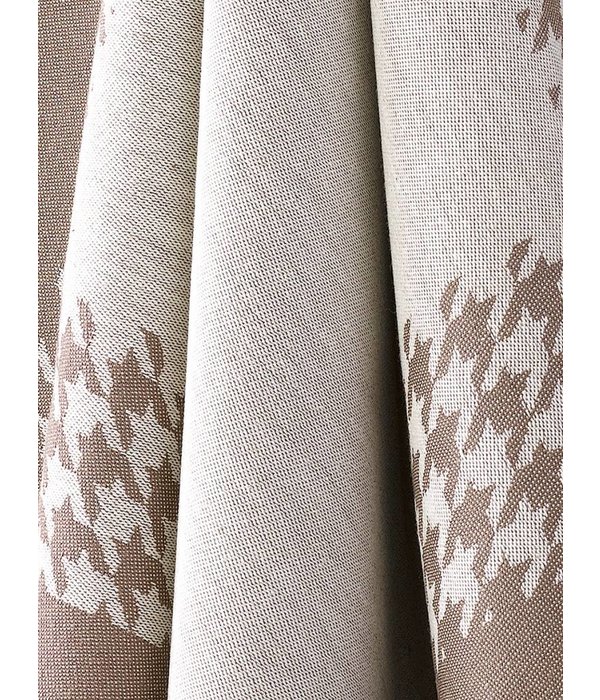 De Witte Lietaer theedoek Pied de Poule champignon (ash)