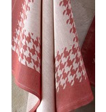 De Witte Lietaer theedoek Pied de Poule red