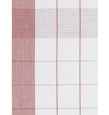 De Witte Lietaer theedoek mixte halflinnen red