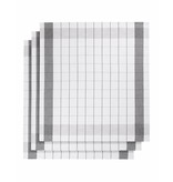 De Witte Lietaer theedoek mixte halflinnen black