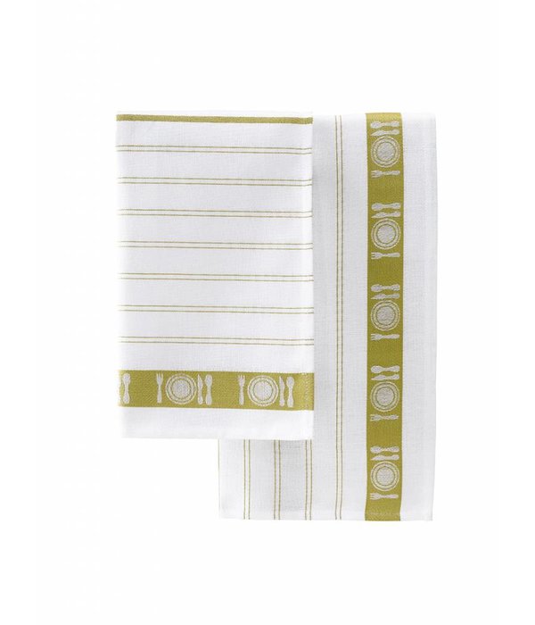 De Witte Lietaer droogdoek BML yellow green