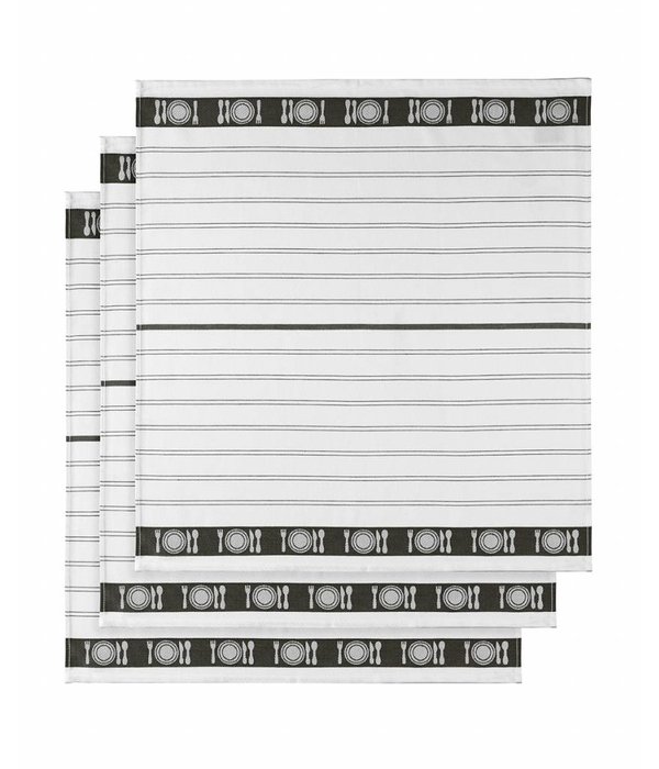 De Witte Lietaer droogdoek BML black