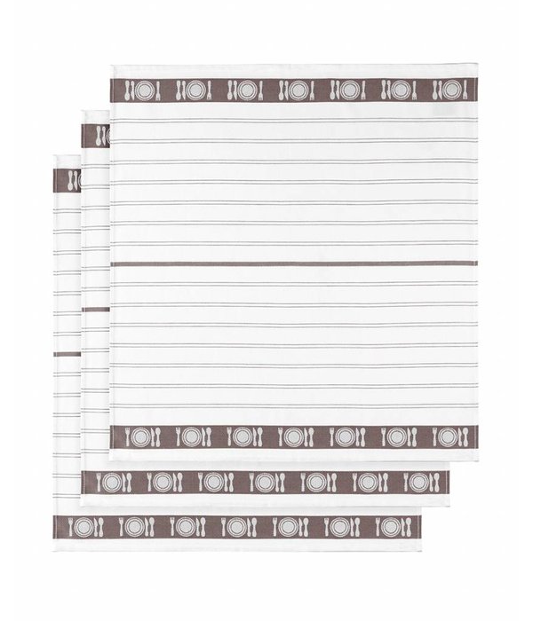 De Witte Lietaer theedoek BML champignon (ash)