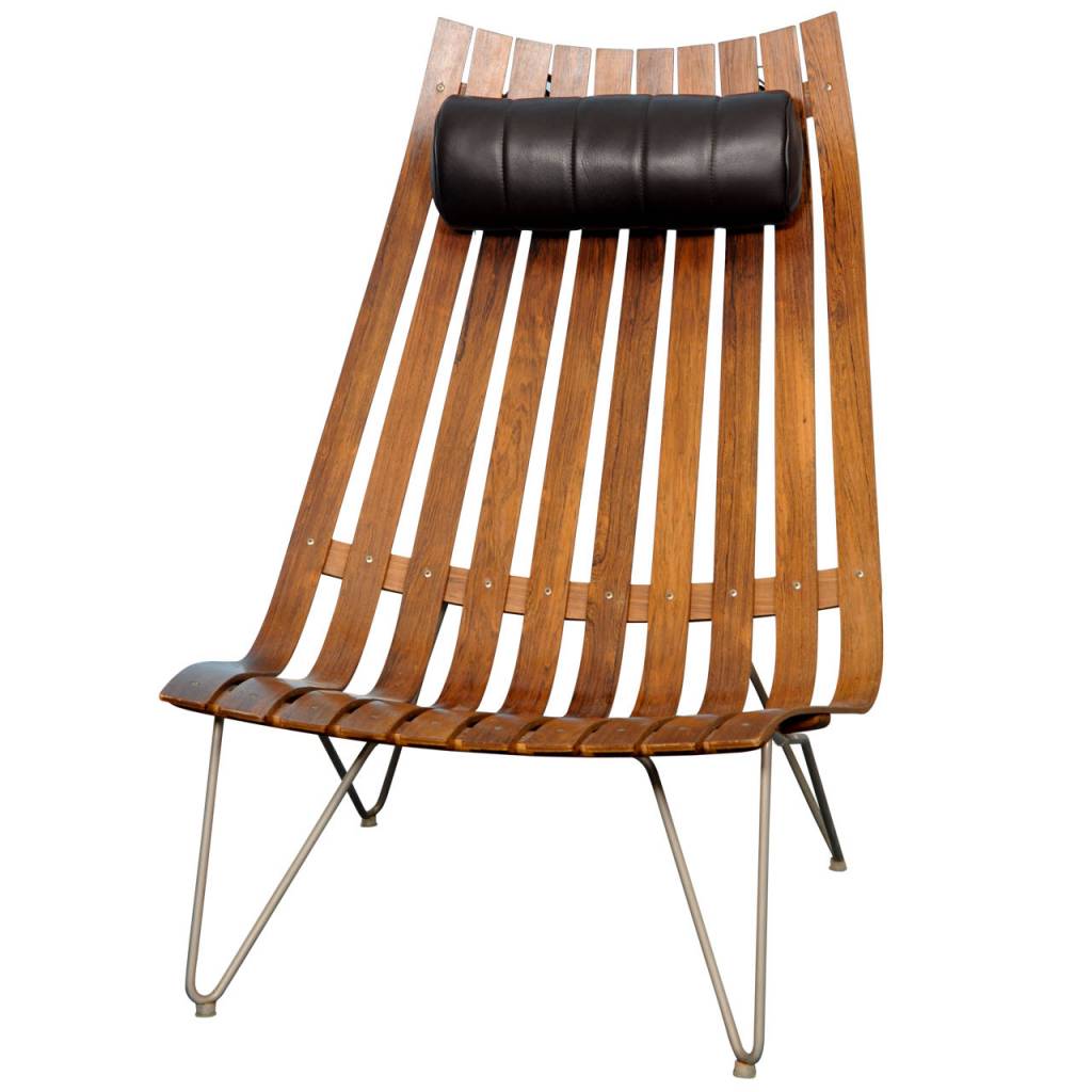 Scandia Senior Lounge Chair by Hans Brattrud