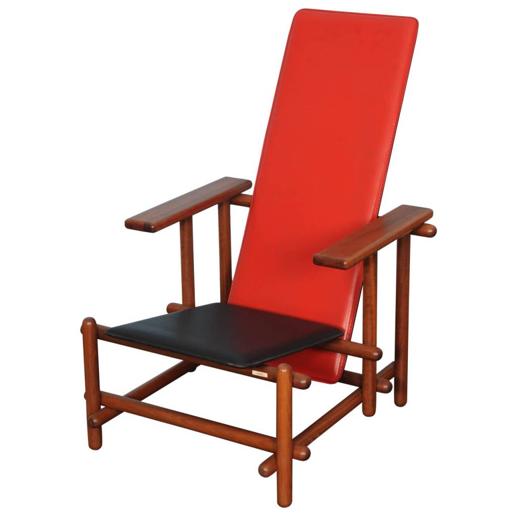 Cassina Lounge Chair in the Manner of Gerrit Rietveld