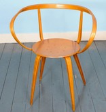 Pretzel Chair with Armrests by George Nelson